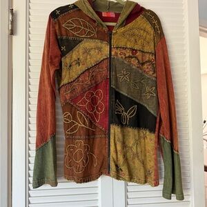 Zipper Jacket w/Hood